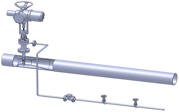 減溫減壓裝置-文丘管式可調噴嘴減溫器 減溫減壓裝置-文丘管式可調噴嘴減溫器